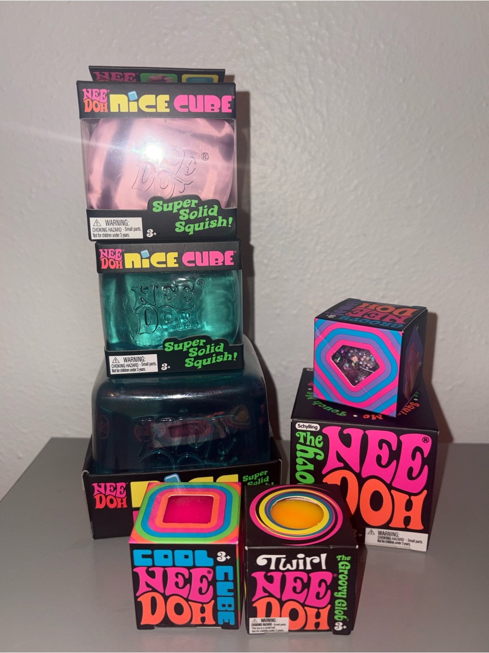 Needoh Bundle! 7 pc authentic needoh